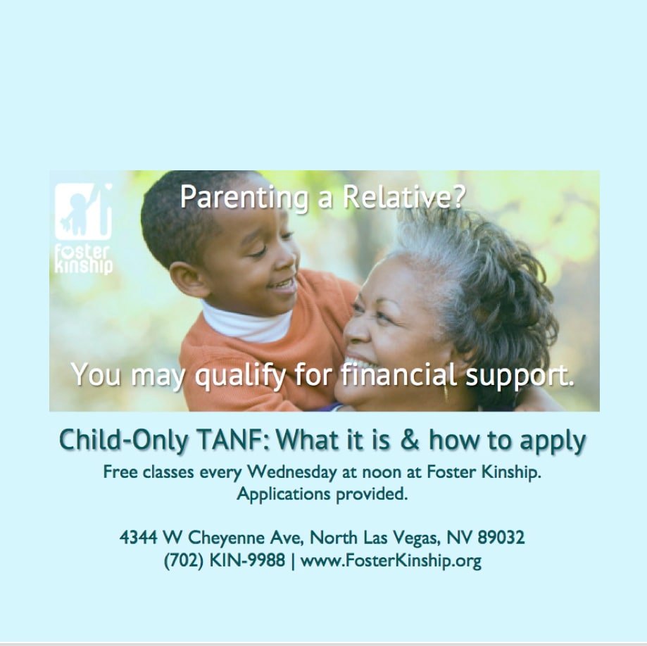 child only TANF TCHD NNRC Application Help